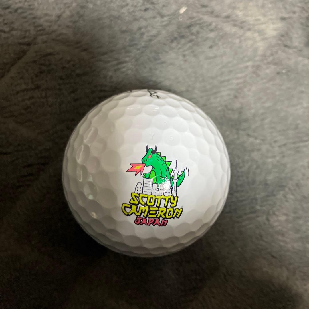 スコッティキャメロン タイトリスト★ボール PRO V1 Xゴジラジャパン 限定
