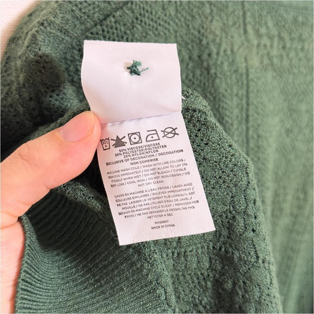 MALBON GOLF RESORT クロシェ ポロシャツ 半袖