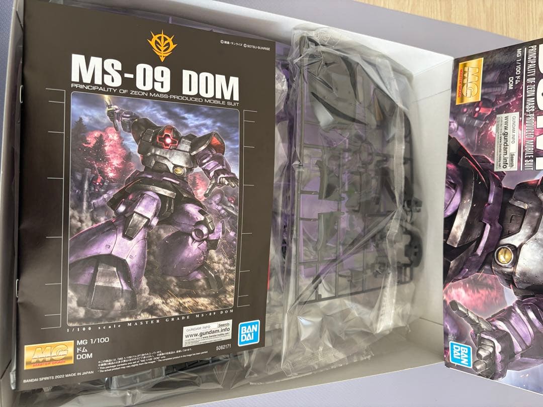 MG 1/100 MS-09 ドム ver 1.5