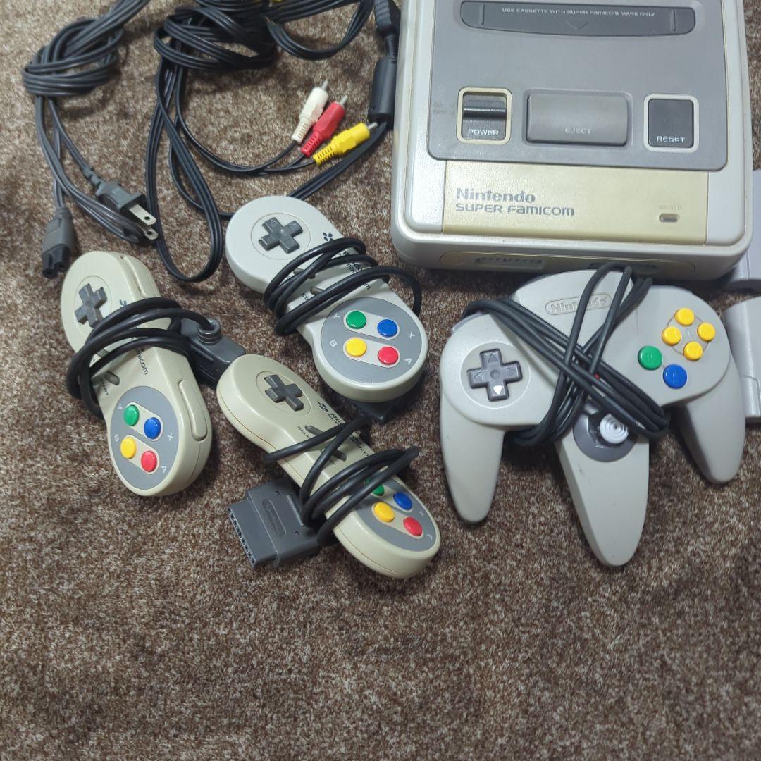ゲーム機セット【スーパーファミコン、ニンテンドー64、プレイステーション】