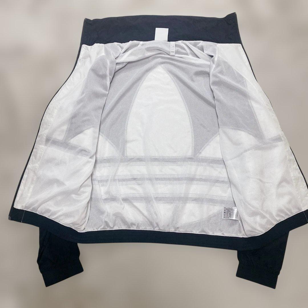 アディダス オリジナルス ビッグトレフォイル ナイロンセットアップ　黒（L）