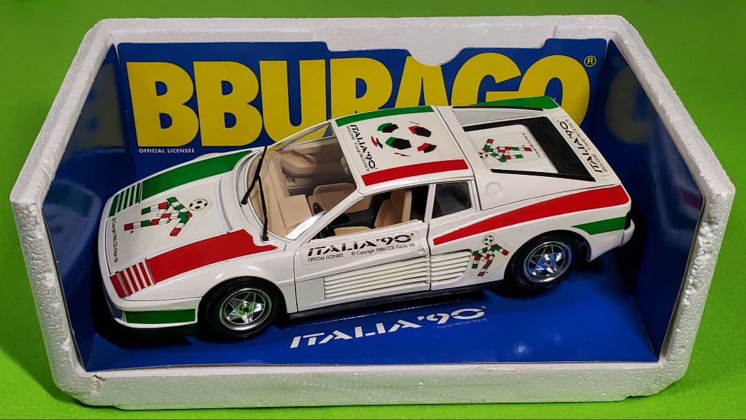 1/18ブラーゴ 1990年イタリアワールドカップ限定 フェラーリ・テスタロッサ