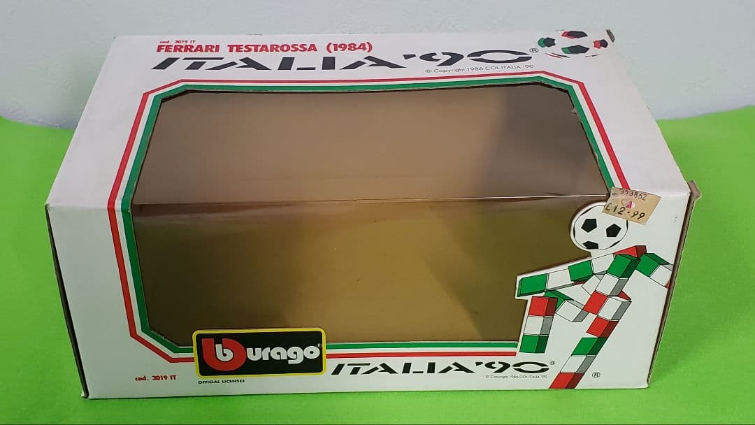 1/18ブラーゴ 1990年イタリアワールドカップ限定 フェラーリ・テスタロッサ