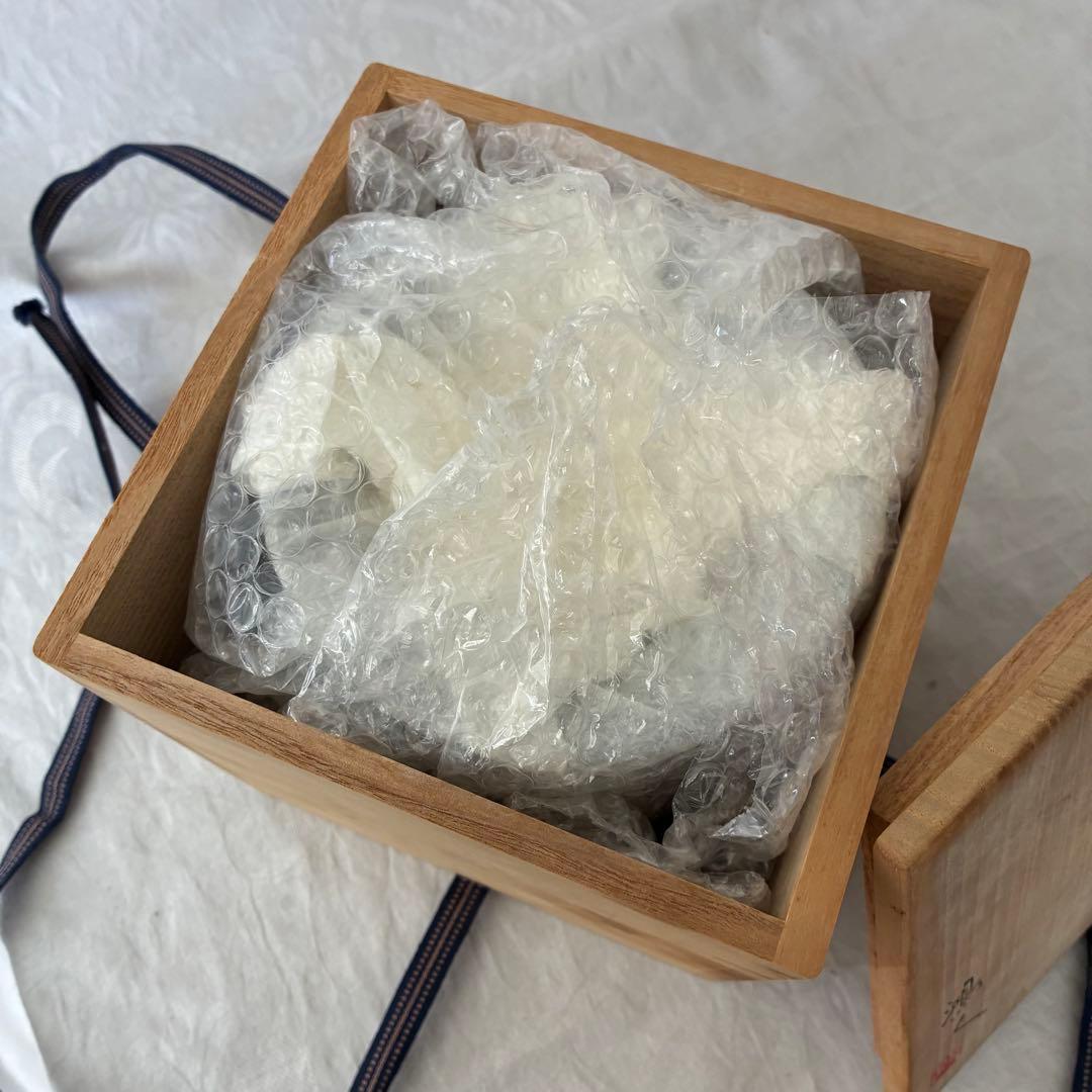 作家物 永見鴻人作 油滴天目 組鉢 中鉢 5客セット 骨董品 桐箱入り