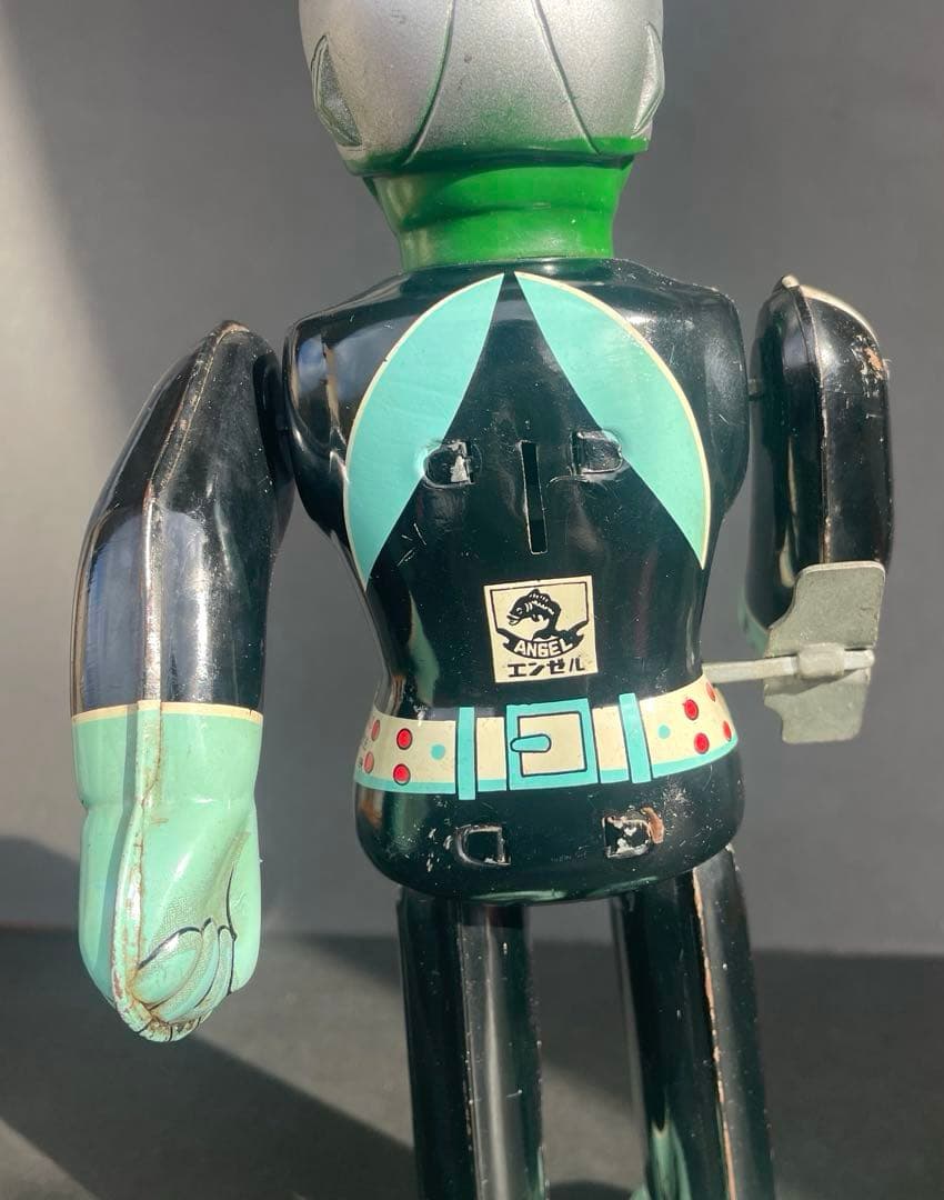 エンゼル　仮面ライダー　ブリキ　玩具
