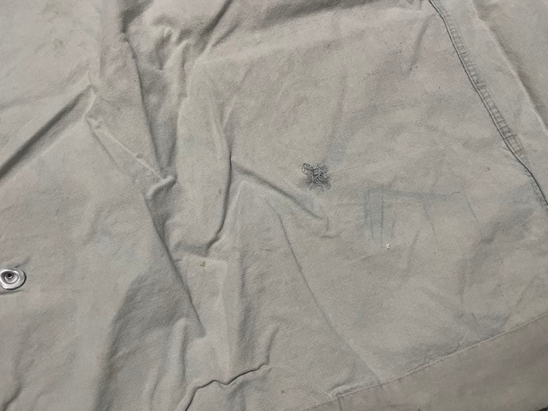 本日限定スウェーデン軍　軍幕　パズルカモ迷彩 コットン 三角テント　4枚セット