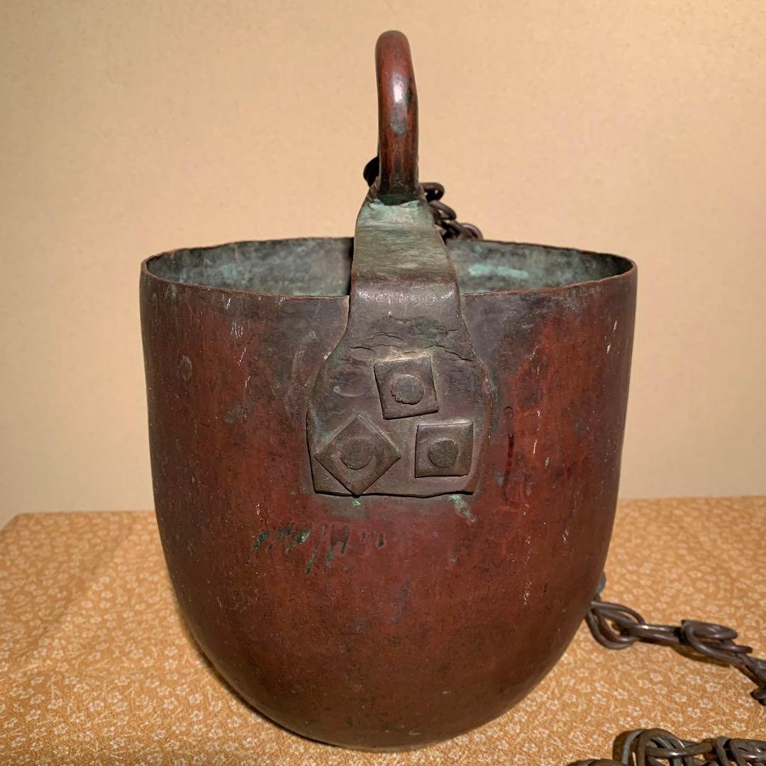 銅製のつるべ(時代物)