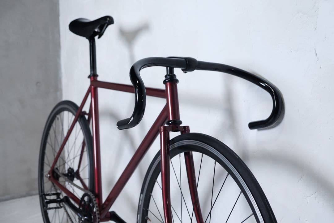 自転車本体 fuji feather Porsche993 arena red paint