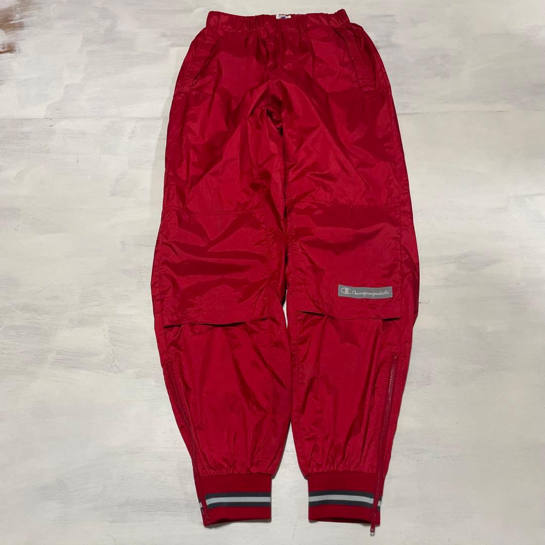 レア ビンテージ　champion 2way ナイロン　セットアップ　上下