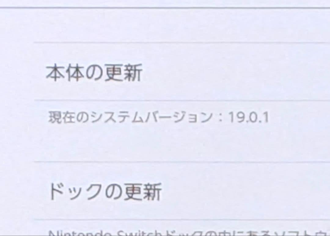 未対策機 ニンテンドースイッチ 本体のみ 2017年製 旧型 switch