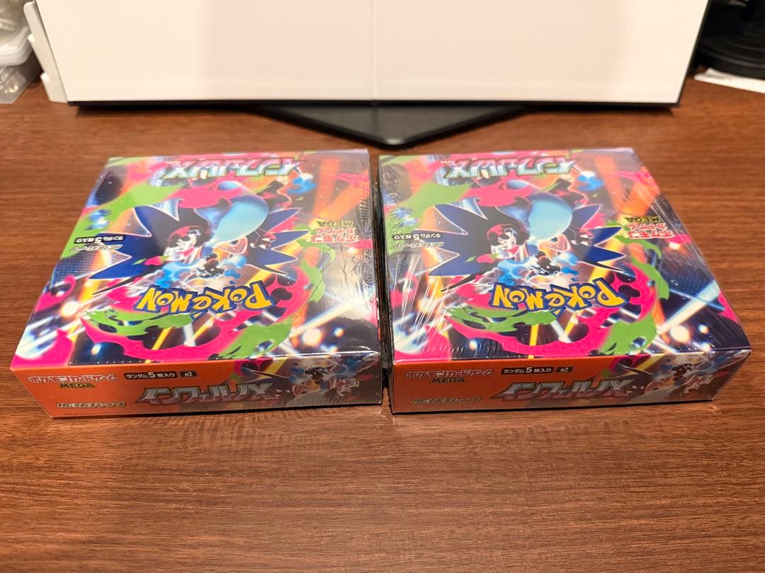 インフェルノX、テラスタルフェス ex、MEGA ドリーム ex 6BOXセット