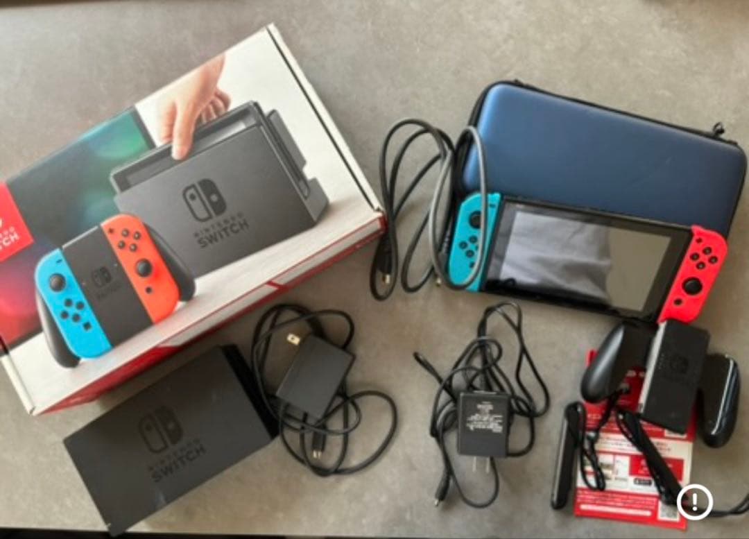 Nintendo Switch ネオンブルー/ネオンレッド ジャンク