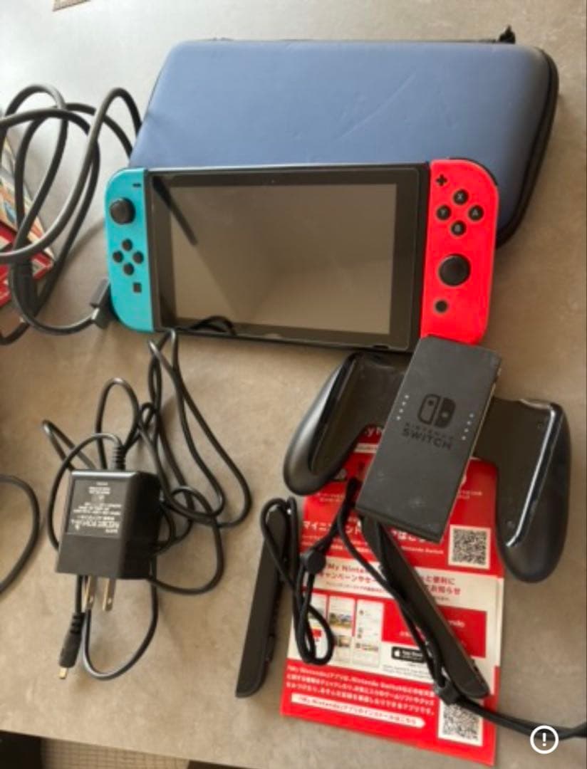 Nintendo Switch ネオンブルー/ネオンレッド ジャンク
