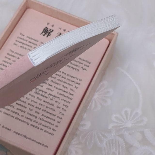 入手困難✨韓国の妓生を描く美麗デッキ✨解語花／コリアンキーセンオラクルカード