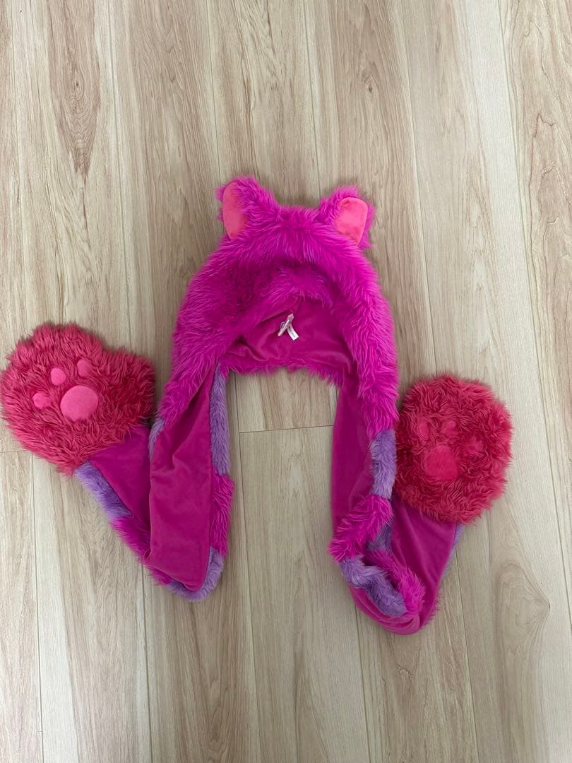 チシャ猫マフラーキャップ