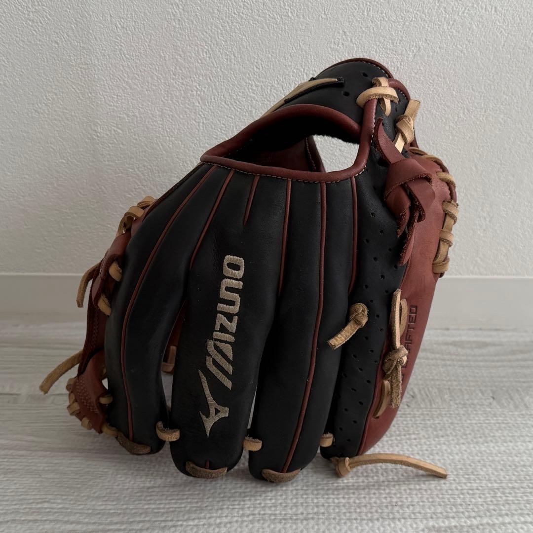 MIZUNO PRIME ELITE 軟式用 ブラック ＆ ブラウン