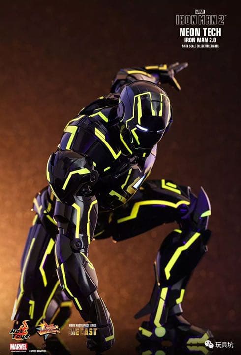 ホットトイズ　アイアンマン2.0 NeonTech