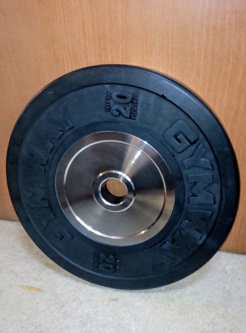 GYMWAY 20kg バンパープレート 1枚