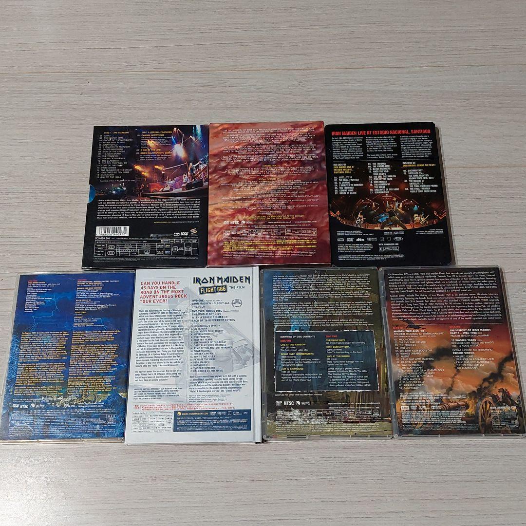 アイアン・メイデン DVD7点 初回生産国内盤
