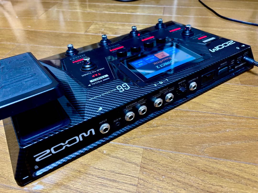 G6 ZOOM 中古完動美品 ズーム マルチエフェクター