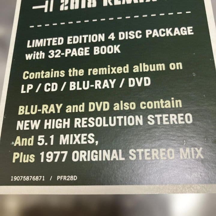 新品未開封★ピンク・フロイド「Animals」Deluxe Version