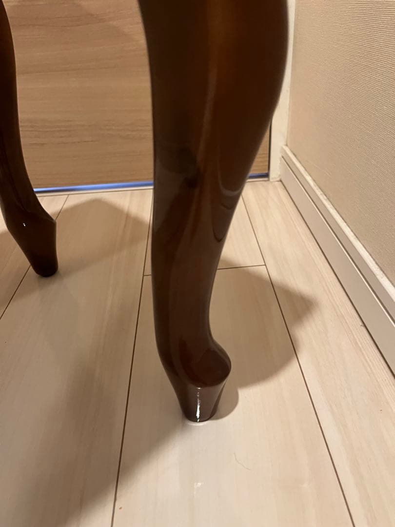 ピアノベンチ　椅子　ウォルナット　猫脚