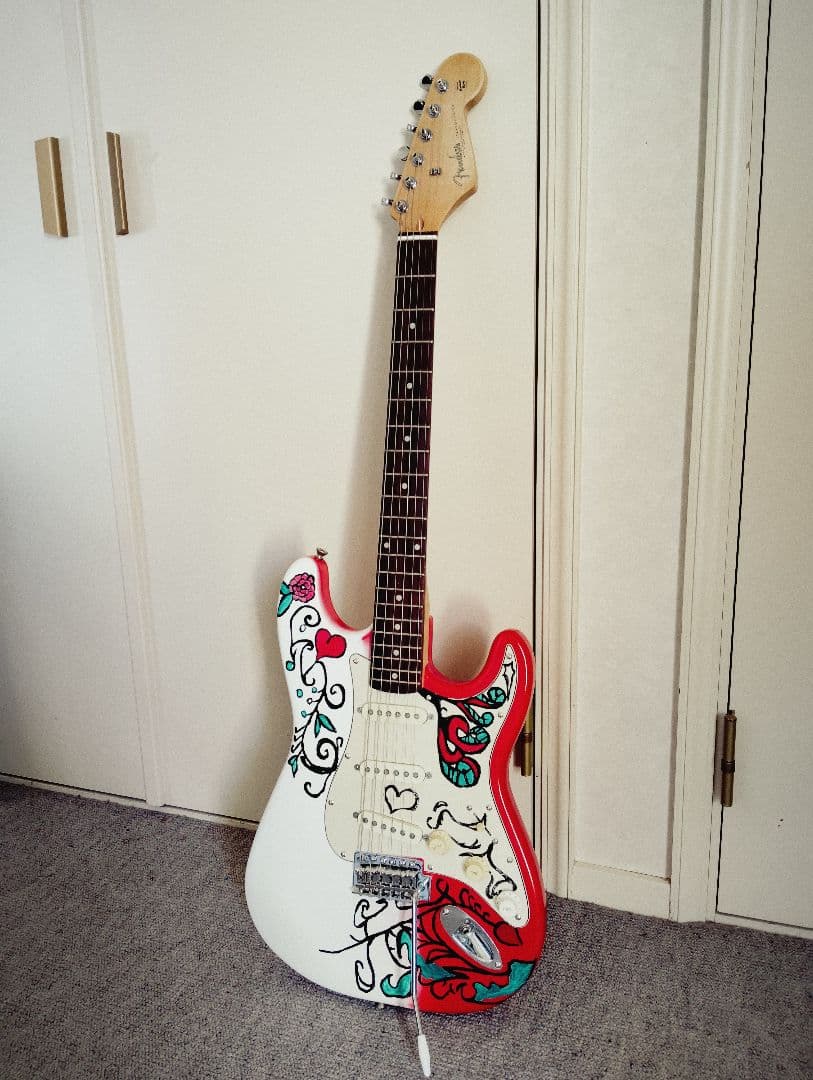 squier stratocaster モンタレーペイント
