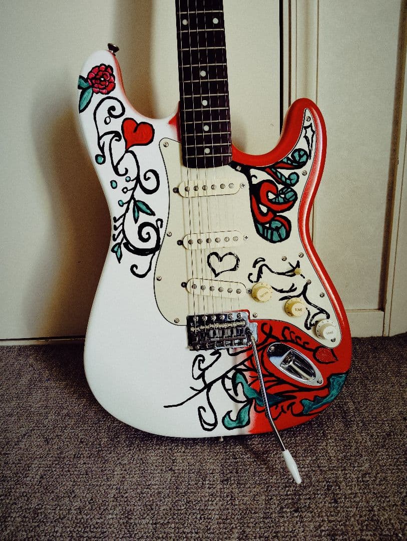 squier stratocaster モンタレーペイント