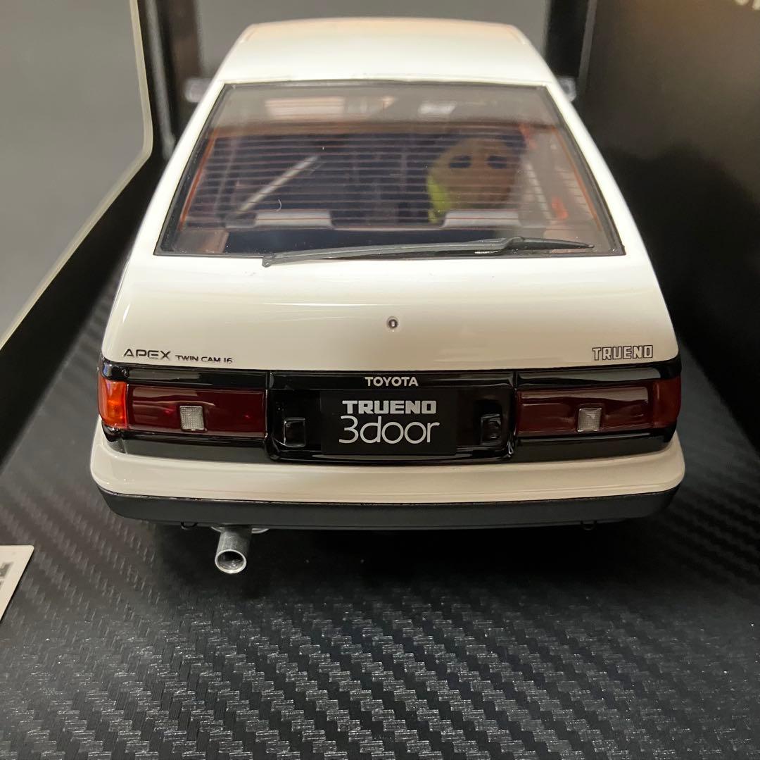イグニッションモデルTRUENO AE86 1:18 トレノ　2791