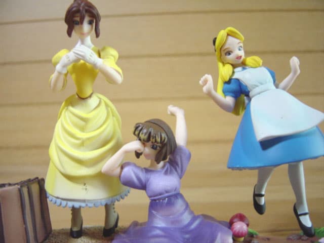 ♯Exa27BBディズニーヒロインコレクション人気4種