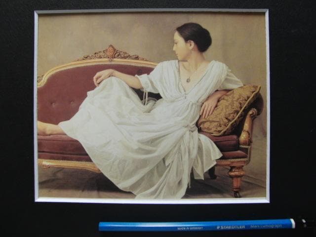 森本 草介 【POSE】 希少画集画、状態良好、新品高級額装付