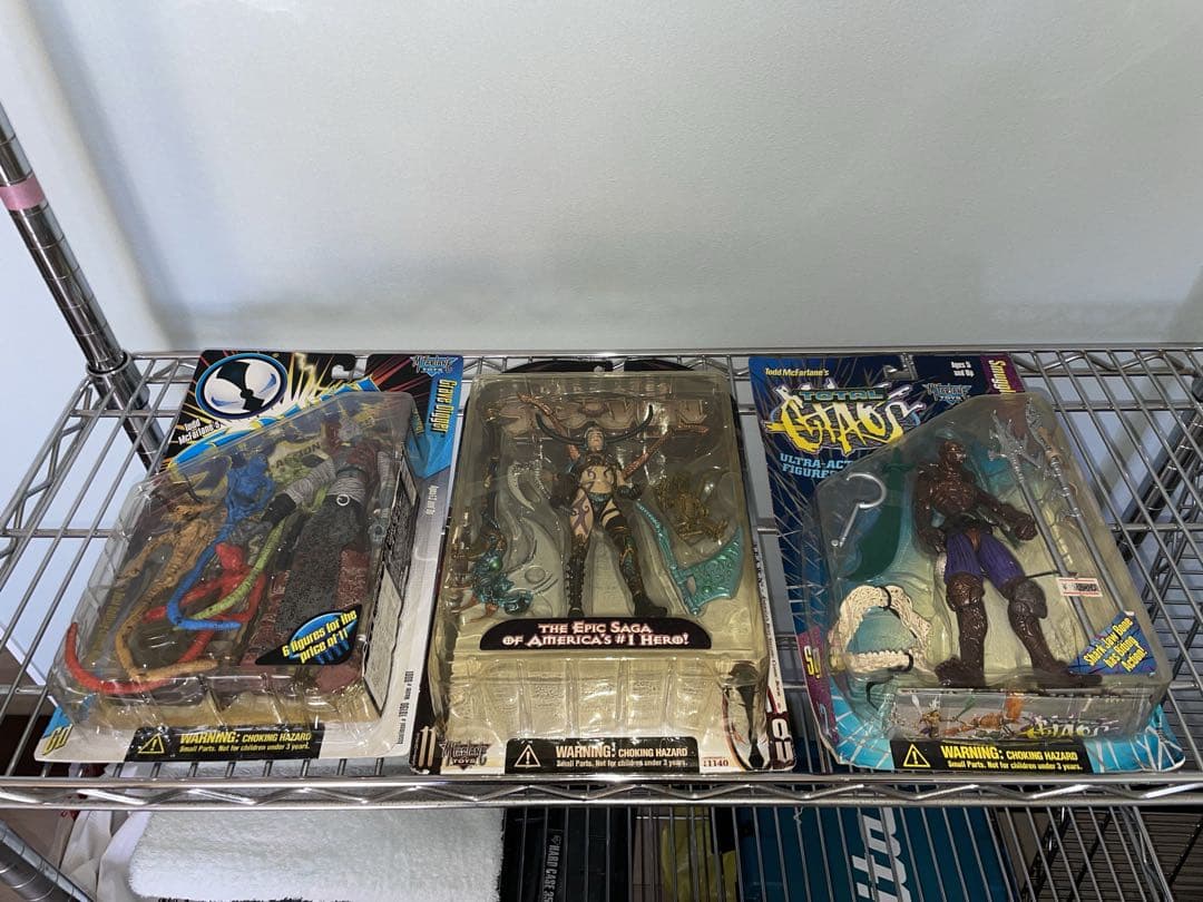 Spawn Dark Ages Chaos フィギュア3個セット