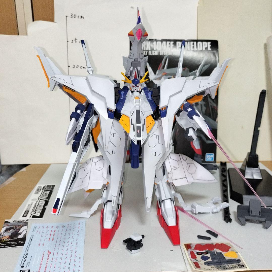 HG1/144 ペーネロペー 塗装完成品 閃光のハサウェイ ガンプラ ガンダム