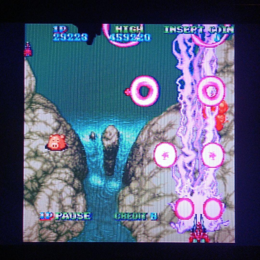 セガサターン　バツグン　シューティング　サターンソフト　東亜プラン