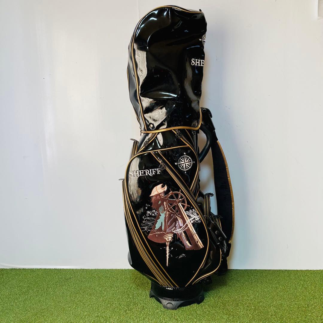 SHERIFF シェリフ キャディバッグ ツアーモデル 3点式 9.5型