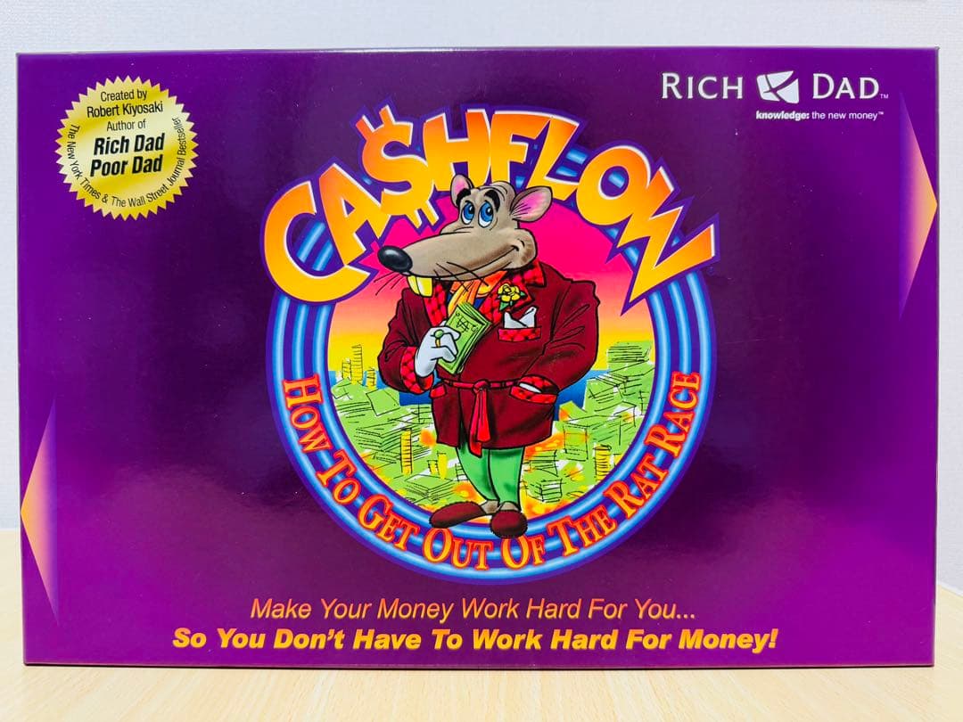 【美品】CASHFLOW 101 英語版 キャッシュフローゲーム