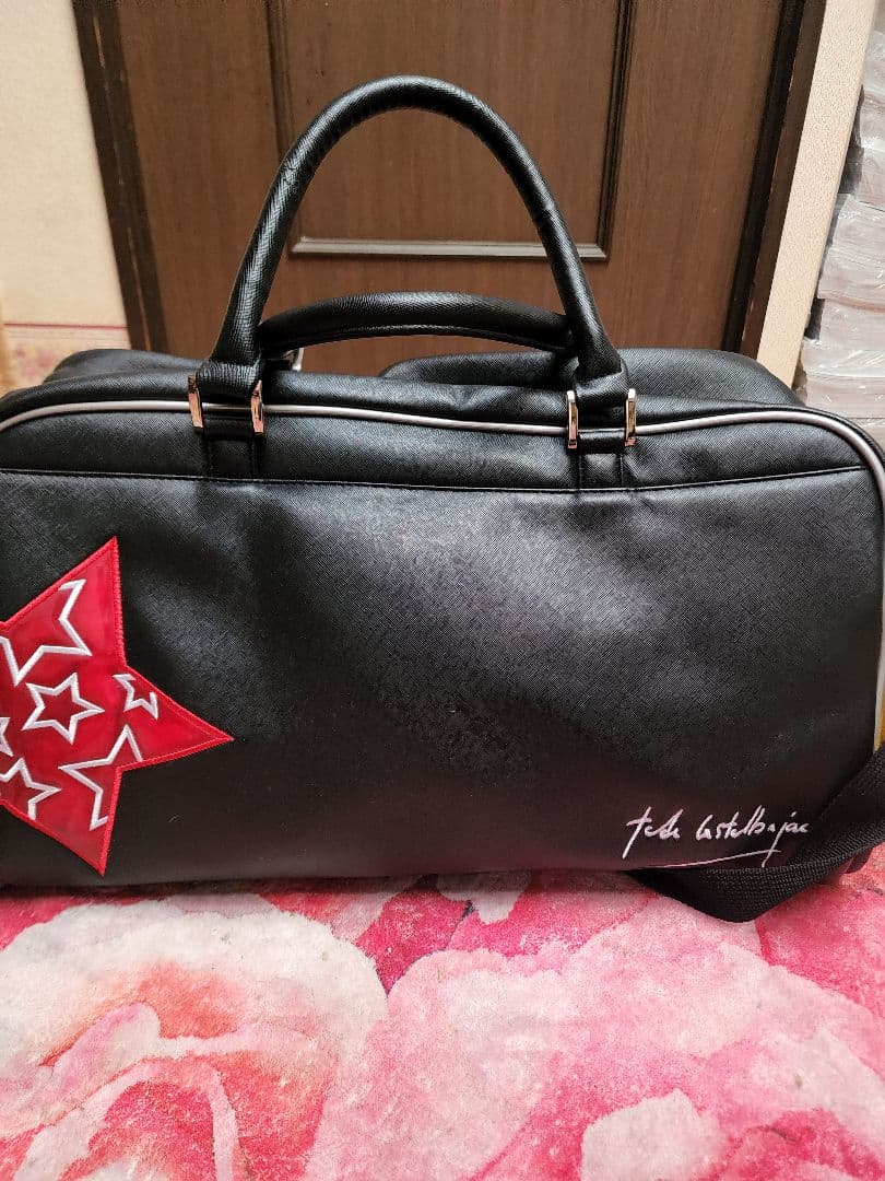 カステルバジャック　カラフルストライプ ゴルフボストンバッグ