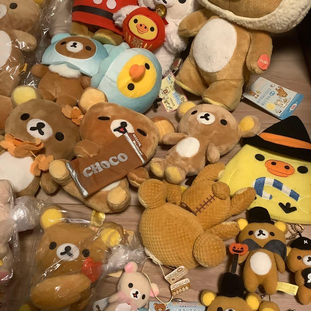 リラックマ ぬいぐるみ　ハンドパペット　マスコット　まとめ売り