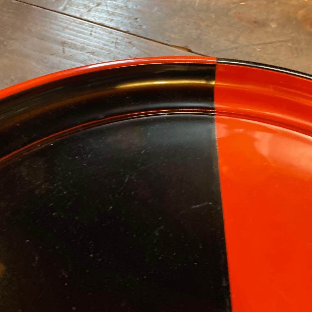 漆　肩身替わり　盆