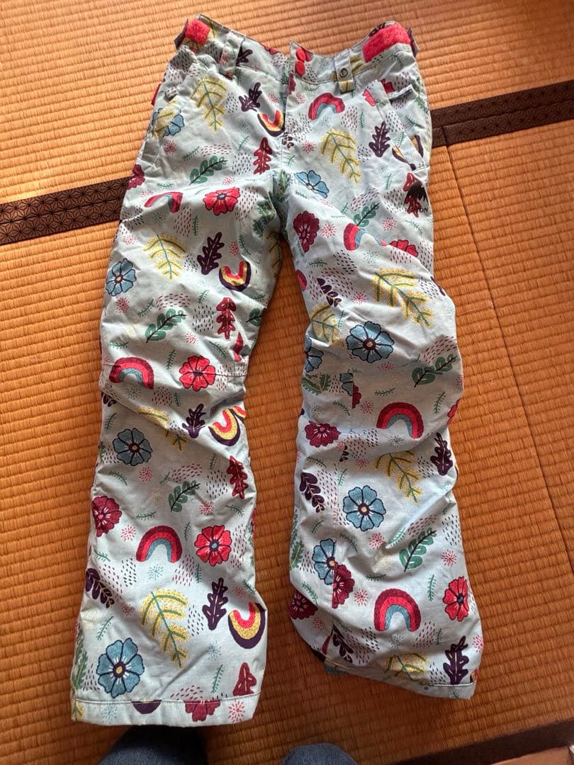 BURTON 子供用スノーボードウェア M 上下セット