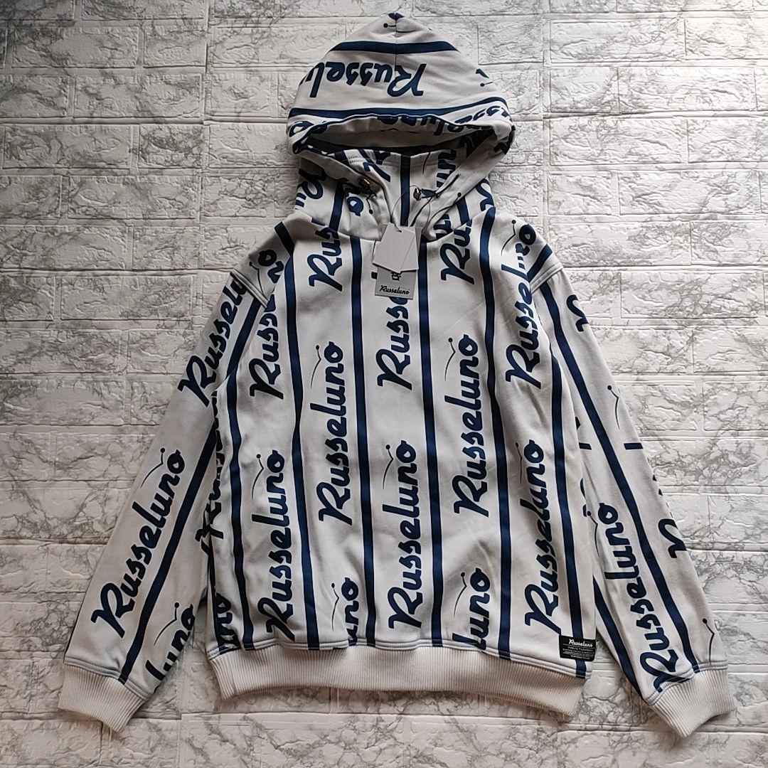 【新品・タグ付】Russeluno 色違いセットアップ 総柄 裏起毛 L