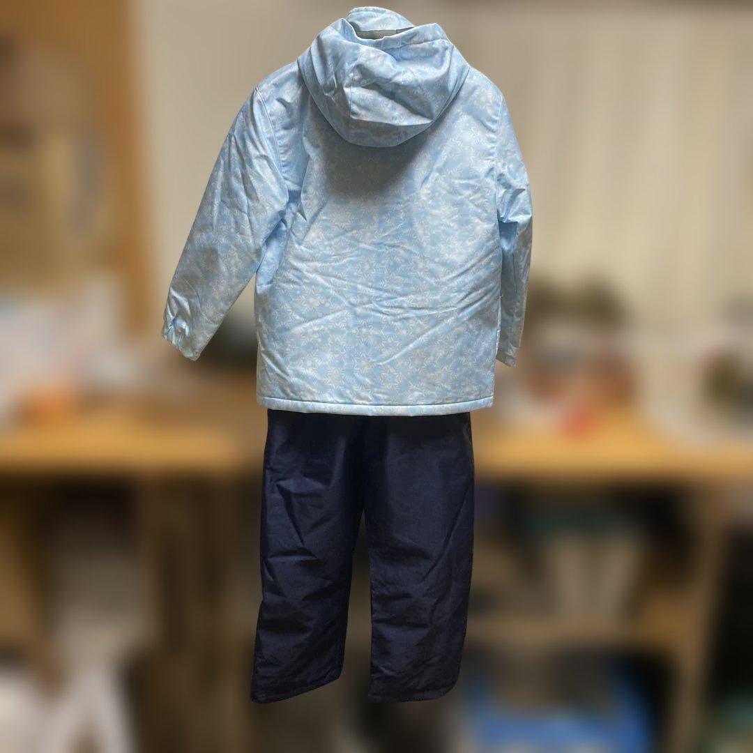 子供用スキーウェア ARG-4000 水色/ネイビー