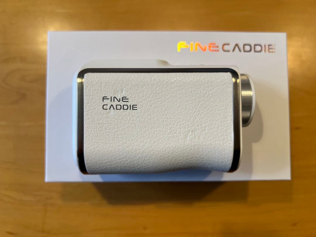 【美品】ファインキャディ J5ミニ　ホワイト　ゴルフ距離計