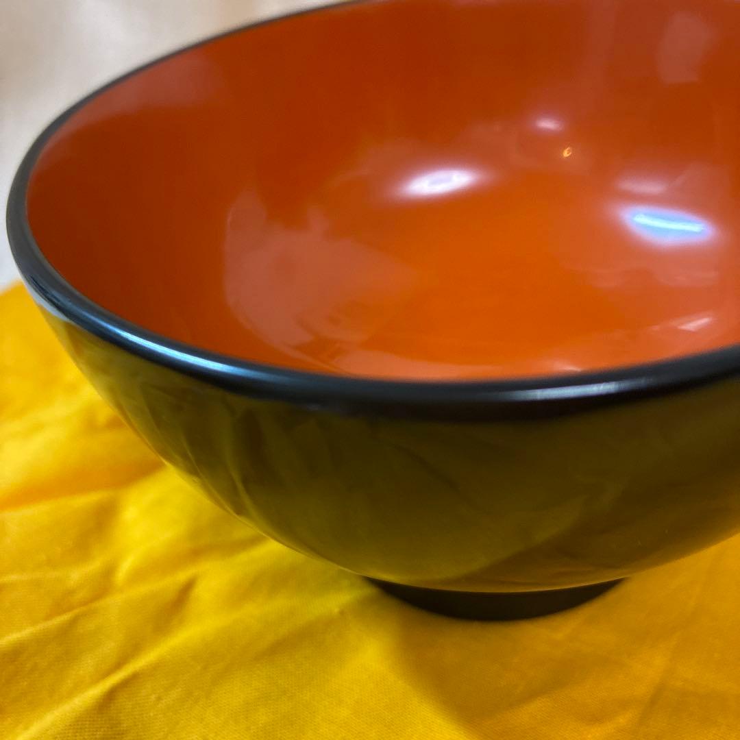 輪島塗　夫婦椀　お椀　汁椀　２客　天然うるし　ウコン布、箱付き