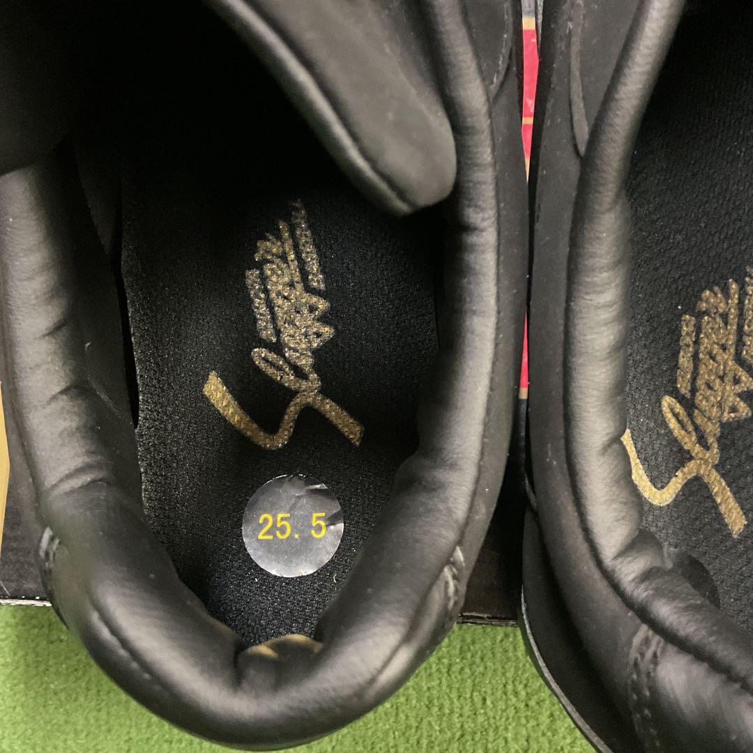 スラッガー 野球用シューズ 25.5cm 黒