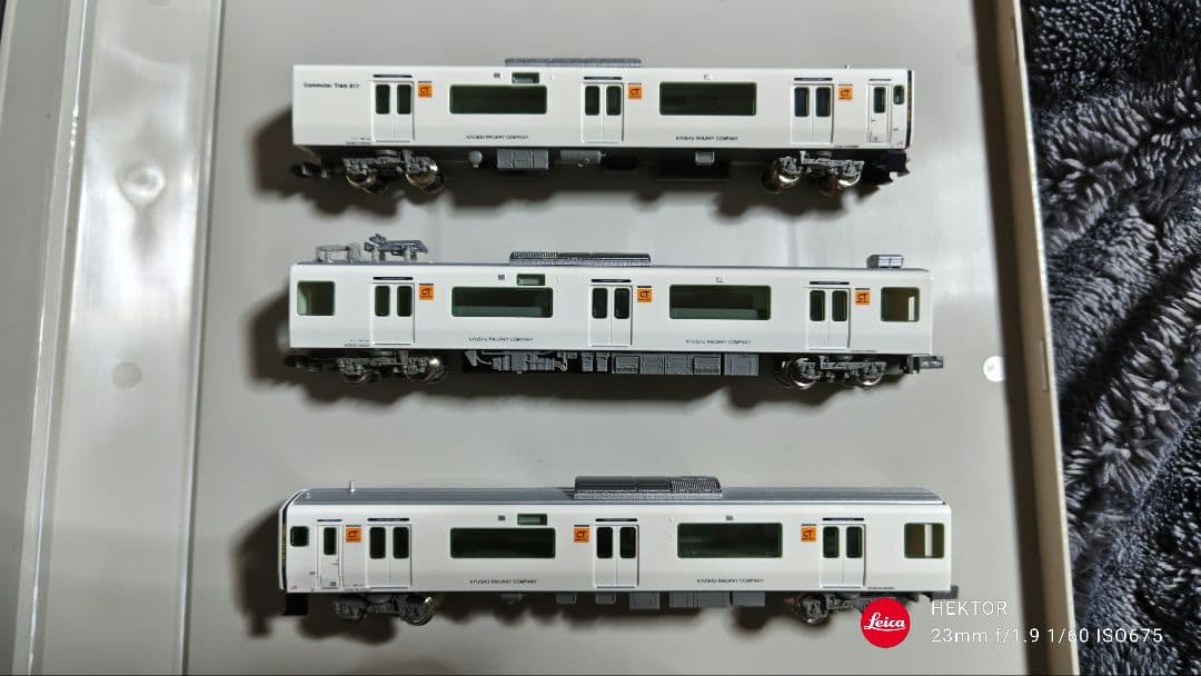 Nゲージ鉄道模型 GREENMAX JR九州817系3000番台 3両基本セット