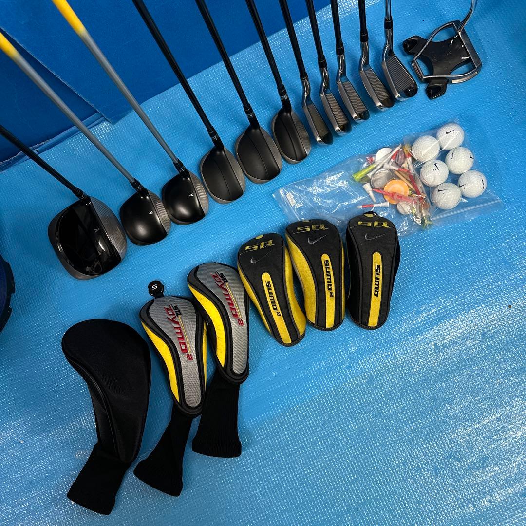 Nike Golf セットネイビー/オレンジバッグ