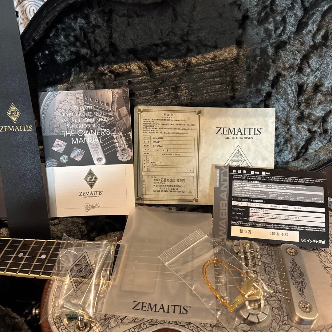 ZEMAITIS Custom Shop CS24MF カスタムショップ