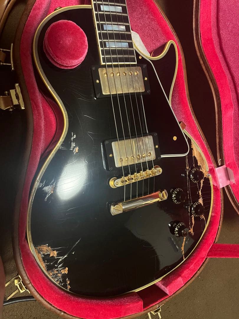 ギター Gibson Murphy Lab 1957 Les Paul Custom