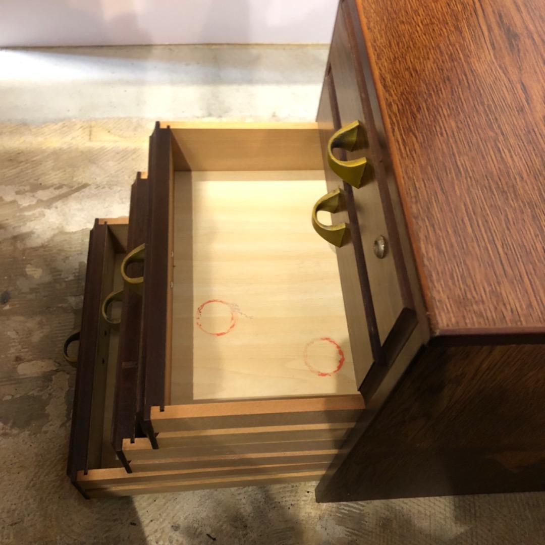 アンティーク　木製棚　引き出し　昭和　昭和アンティーク　蚤の市　棚　古道具